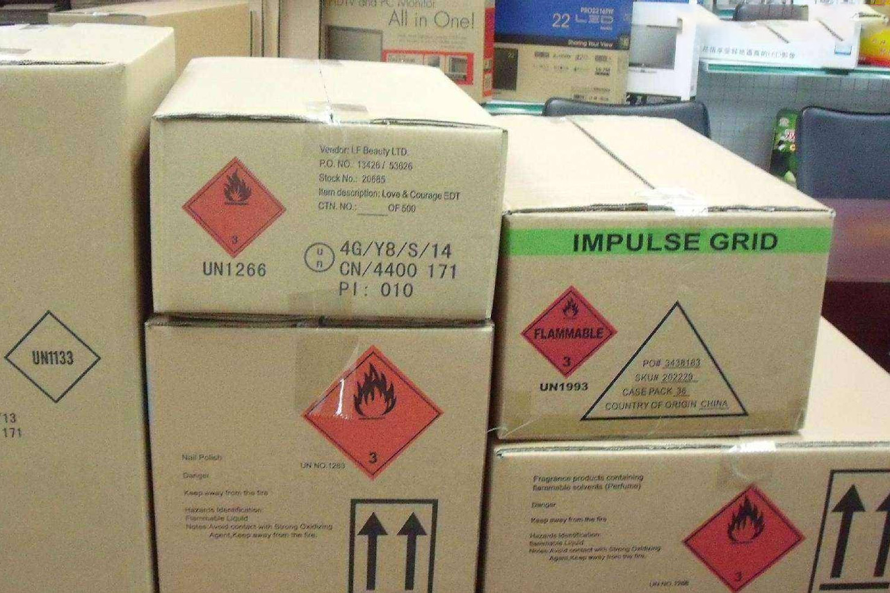 危险货物的包装标记与标签